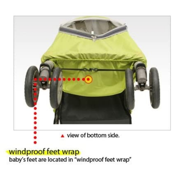 Manito Elegance Plus Stroller Weather Shield/Rain - Picture 5 of 12